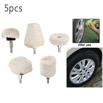 5pc Lint Polishing Mop Wheels Polish Buffer Pad Mushroom Drill Bit Fit For Steel
5pc Lint Polishing Mop Wheels Polish Buffer Pad Mushroom Drill Bit Fit For Steel