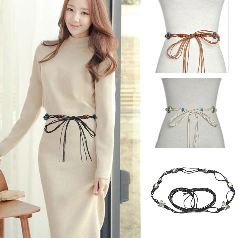 New Retro Patterned Rice Beads String Stitched Woven Waist Chain Fashion Simple Ladies Luxury Brand Thin Waist Rope Bg-571
New Retro Patterned Rice Beads String Stitched Woven Waist Chain Fashion Simple Ladies Luxury Brand Thin Waist Rope Bg-571
