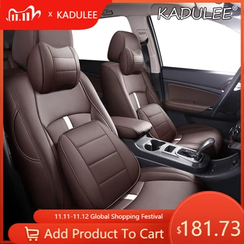 KADULEE Custom Leather car seat cover For Infiniti QX50 QX56 QX80 Q70 QX60 Q50 ESQ QX30 Q50 Q70 Automobiles Seat Covers cars
KADULEE Custom Leather car seat cover For Infiniti QX50 QX56 QX80 Q70 QX60 Q50 ESQ QX30 Q50 Q70 Automobiles Seat Covers cars
