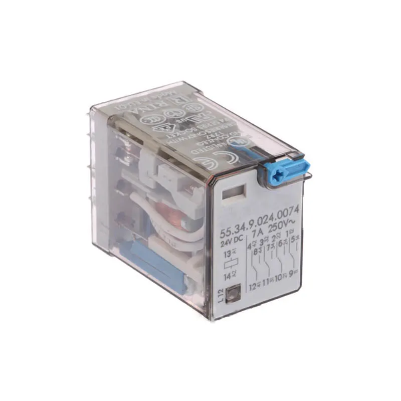 

HOT NEW 55.34.9.024.0074 24V relay In the power Intermediate relay 24VDC DC24V 24V 7A 250VA 14PIN