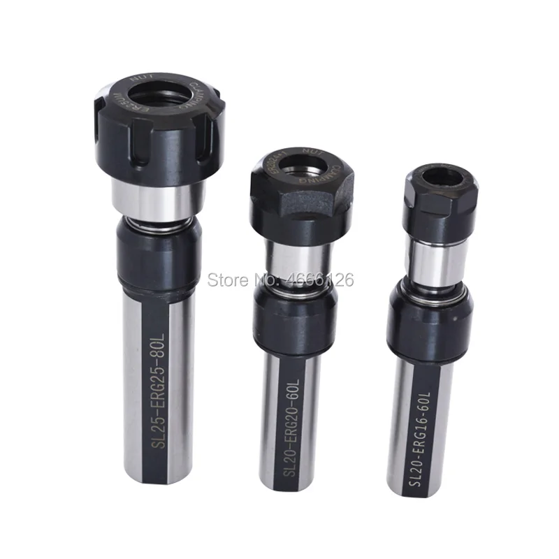 Powerful collet chuck SL20 SL25 SL16 ERG16 ERG20 ERG25 floating ERG floating taper extension rod (with ER nut) for CNC lathes
Powerful collet chuck SL20 SL25 SL16 ERG16 ERG20 ERG25 floating ERG floating taper extension rod (with ER nut) for CNC lathes