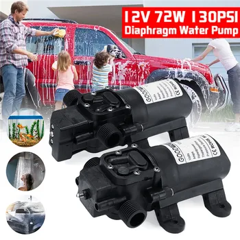 DC 12V 130PSI 6L/min Electric Water Pump Black Micro High Pressure Diaphragm Water Pump Sprayer Car Wash 12 V
DC 12V 130PSI 6L/min Electric Water Pump Black Micro High Pressure Diaphragm Water Pump Sprayer Car Wash 12 V
