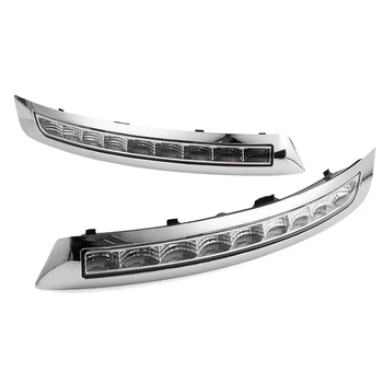 1Pair Car Led Drl Daytime Running Lights Fog Lights Flashing Lights Turn Signal Lights Bumper Fog Lights For Volvo Xc90 2007 200
1Pair Car Led Drl Daytime Running Lights Fog Lights Flashing Lights Turn Signal Lights Bumper Fog Lights For Volvo Xc90 2007 200