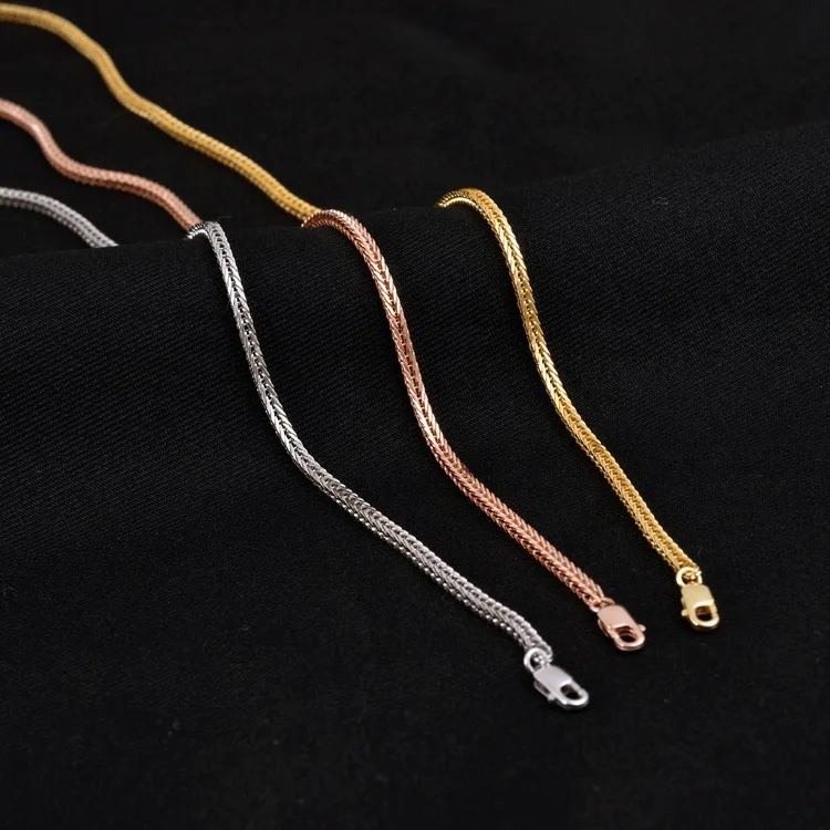 925 Sterling Silver Chopin Chain Platinum Rose Gold Color Long 40, 45, 50, 55, 60, 65, 70, 80cm Wide 1.6mm Men Women Necklace 1 Mallzona H802af2f7cd154cffabfb1a67a1d3d7aeq 925 Sterling Silver Chopin Chain Platinum Rose Gold Color Long 40, 45, 50, 55, 60, 65, 70, 80cm Wide 1.6mm Men Women Necklace Mallzona