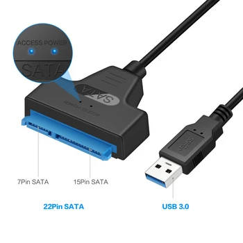 USB 3.0 SATA Cable Adapter USB Sata 3 Extension Cables Up to 6 Gbps Support 2.5 Inches External HDD SSD Hard Drive USB Sata
USB 3.0 SATA Cable Adapter USB Sata 3 Extension Cables Up to 6 Gbps Support 2.5 Inches External HDD SSD Hard Drive USB Sata