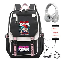 anime Friday Night Funkin backpack Women men Travel Backpack student School book Bag USB Charging teenagers Laptop packsack
anime Friday Night Funkin backpack Women men Travel Backpack student School book Bag USB Charging teenagers Laptop packsack
