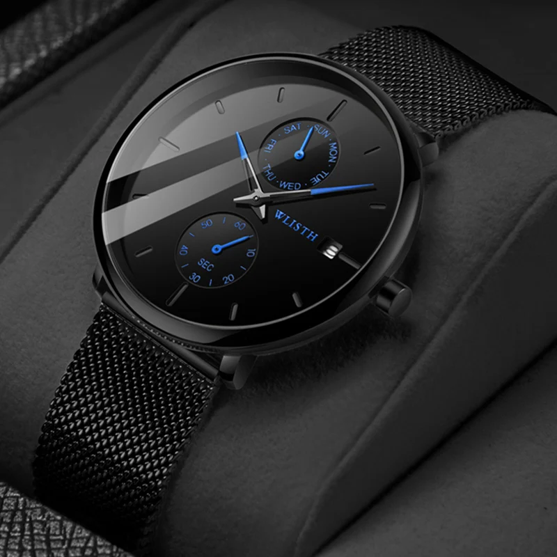WLISTH Waterproof Men's Watches 2020 Top Luxury Brand Quartz Watch Men's Wrist Watch Clocks Classic Sport Simple Fashion Casual
WLISTH Waterproof Men's Watches 2020 Top Luxury Brand Quartz Watch Men's Wrist Watch Clocks Classic Sport Simple Fashion Casual