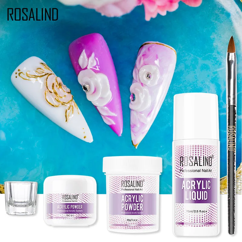 ROSALIND 30g Acrylic Powder Of Nail Art Carving Design and Nail Extension,Acrylic Powder Set with Brush,Acrylic liquid,Glitter
ROSALIND 30g Acrylic Powder Of Nail Art Carving Design and Nail Extension,Acrylic Powder Set with Brush,Acrylic liquid,Glitter