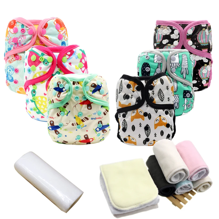 MABOJ Cloth Diaper Cover Nappy Cover Reusable Diapers One Size PUL Washable Waterproof Newborn Cloth Diapers Baby Inserts Bamboo
MABOJ Cloth Diaper Cover Nappy Cover Reusable Diapers One Size PUL Washable Waterproof Newborn Cloth Diapers Baby Inserts Bamboo