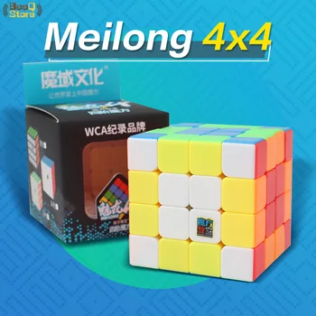 Moyu Meilong 4x4 Speed Cube Magic Puzzle Strickerless 4x4x4 Neo Cubo Magico 59mm Mini Size Frosted Surface Toys for Children
Moyu Meilong 4x4 Speed Cube Magic Puzzle Strickerless 4x4x4 Neo Cubo Magico 59mm Mini Size Frosted Surface Toys for Children