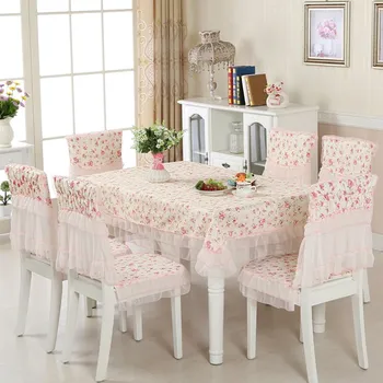 Four Seasons Tablecloth Dinning Chair Cover Anti-slip Cushion Lace Edge Table Cover Dustproof Tablecloth Set Kitchen Decor 5
Four Seasons Tablecloth Dinning Chair Cover Anti-slip Cushion Lace Edge Table Cover Dustproof Tablecloth Set Kitchen Decor 5