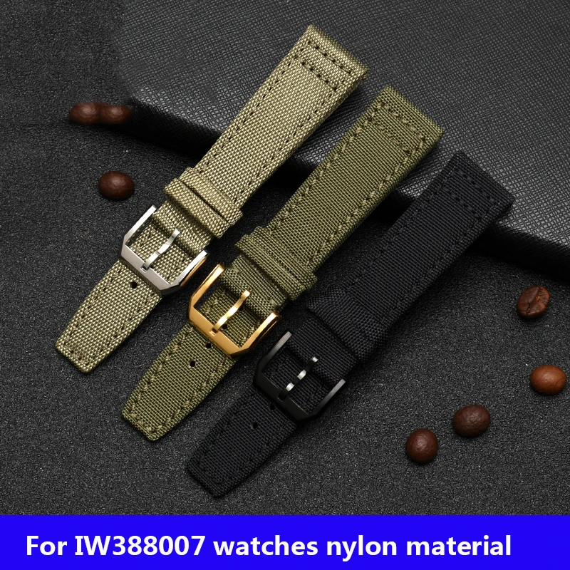 For IW Pilot Spitfire Timezone TopGun Strap Green Black Belts Wristwatch Straps 20mm 21mm 22mm Nylon Canvas Fabric Watch Band
For IW Pilot Spitfire Timezone TopGun Strap Green Black Belts Wristwatch Straps 20mm 21mm 22mm Nylon Canvas Fabric Watch Band