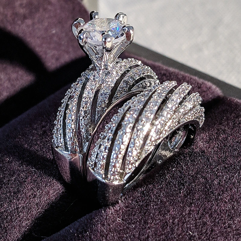 925 sterling silver 2019 New luxury brand wedding ring set for female women bride engagement anniversary gift jewelry r4991
925 sterling silver 2019 New luxury brand wedding ring set for female women bride engagement anniversary gift jewelry r4991