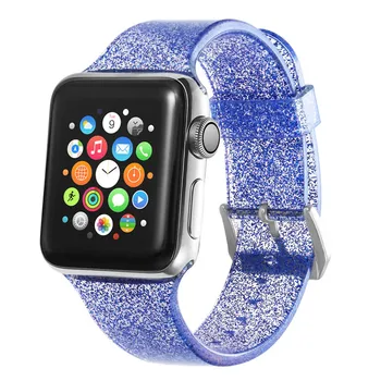 Glitter Strap for Apple Watch Band Apple Watch 4 3 5 iWatch Band 42mm 38mm 44mm 40mm Silicone Bracelet Watchband
Glitter Strap for Apple Watch Band Apple Watch 4 3 5 iWatch Band 42mm 38mm 44mm 40mm Silicone Bracelet Watchband