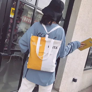 Backpacks for Women 2020 Summer New Casual Patch Letters Print Canvas Backpacks Female Students School Shoulder Bags
Backpacks for Women 2020 Summer New Casual Patch Letters Print Canvas Backpacks Female Students School Shoulder Bags