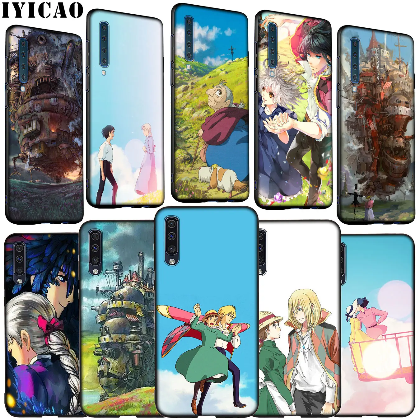 IYICAO Howl's Howls Moving Castle Soft Silicone Case for Samsung Galaxy A70 A60 A50 A40 A30 A20 A10 M10 M20 M30 M40 Cover
IYICAO Howl's Howls Moving Castle Soft Silicone Case for Samsung Galaxy A70 A60 A50 A40 A30 A20 A10 M10 M20 M30 M40 Cover