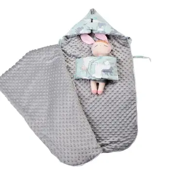 Warm Thick Baby Sleeping Bag Cotton Knitting Portable Dual Use Double Zipper Manual Swaddle Stroller Sleepsacks 80x47cm
Warm Thick Baby Sleeping Bag Cotton Knitting Portable Dual Use Double Zipper Manual Swaddle Stroller Sleepsacks 80x47cm
