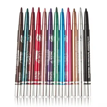 12 pcs Multicolor Cosmetics Makeup Waterproof Eye Liner Pen Eyebrow Lasting Waterproof Not Blooming Easy To Color Explosion
12 pcs Multicolor Cosmetics Makeup Waterproof Eye Liner Pen Eyebrow Lasting Waterproof Not Blooming Easy To Color Explosion