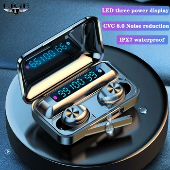 LIGE Bluetooth Earphones EarBuds HD Stereo Tws Headphones Subwoofer Smart Touch Sports Waterproof Wireless Headphones Earphones
LIGE Bluetooth Earphones EarBuds HD Stereo Tws Headphones Subwoofer Smart Touch Sports Waterproof Wireless Headphones Earphones