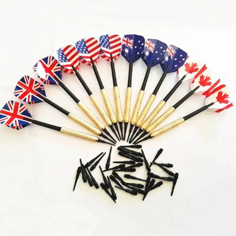 12 professional 14g soft dart set with additional plastic tips, equipped with 4 electronic darts flying 2020
12 professional 14g soft dart set with additional plastic tips, equipped with 4 electronic darts flying 2020