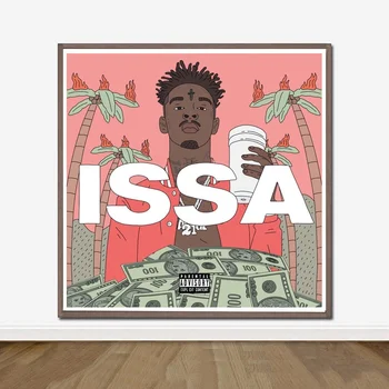 21 Savage Issa Music Album Cover Poster And Prints Canvas Painting Art Wall Home Decor 
21 Savage Issa Music Album Cover Poster And Prints Canvas Painting Art Wall Home Decor
