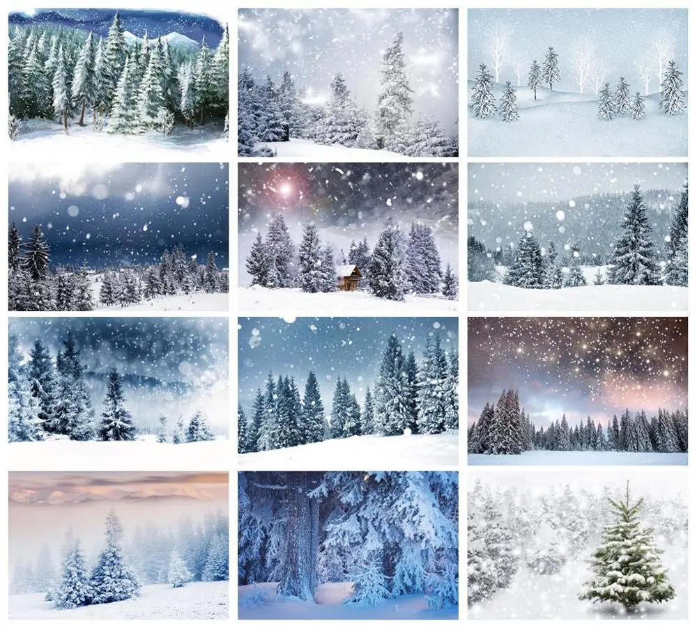 Mehofond Winter Christmas Photography Background Snow Forest Tree Snowflake Baby Shower Party Portrait Backdrop Photo Studio
Mehofond Winter Christmas Photography Background Snow Forest Tree Snowflake Baby Shower Party Portrait Backdrop Photo Studio