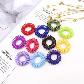 50bag 100pcs/bag Telephone Wire Line Cord Invisi Traceless Head Colorful Rope Spiral Shape Hair Ring Scrunchy Gum Headwear
50bag 100pcs/bag Telephone Wire Line Cord Invisi Traceless Head Colorful Rope Spiral Shape Hair Ring Scrunchy Gum Headwear