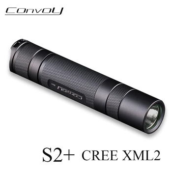 Convoy S2+ Cree XML2 LED Flashlight Torch Linterna LED Lantern Hand Flash Light Self Defense Police Flashlight Outdoor Work Lamp
Convoy S2+ Cree XML2 LED Flashlight Torch Linterna LED Lantern Hand Flash Light Self Defense Police Flashlight Outdoor Work Lamp