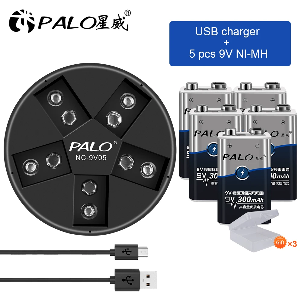 9v rechargeable battery 300mah nimh battery rechargeable+led indicator smart charger for 9v nimh lithium battery
9v rechargeable battery 300mah nimh battery rechargeable+led indicator smart charger for 9v nimh lithium battery