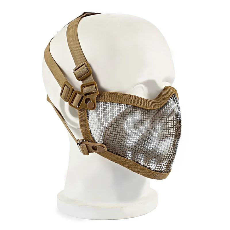 Tactical Half Face Mask Breathable Soft Folding Mesh Mouth Protector Outdoor Sports Cycling Helmet Bicycle Accessories
Tactical Half Face Mask Breathable Soft Folding Mesh Mouth Protector Outdoor Sports Cycling Helmet Bicycle Accessories