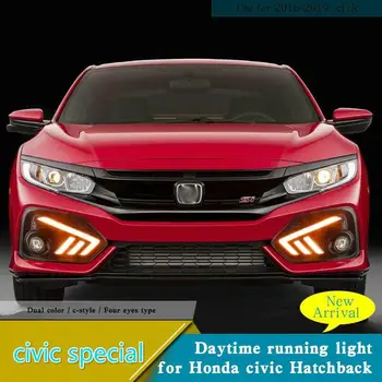 For Honda civic type R hatchback Car LED Daytime Running Light Turn Signals Waterproof design No-noises
For Honda civic type R hatchback Car LED Daytime Running Light Turn Signals Waterproof design No-noises