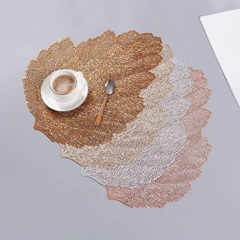 1Pcs Heat Resistant Leaf Shape Placemat for Dining Table 4Colors Insulation Plate Mat Nordic Style Coaster Multi Purpose
1Pcs Heat Resistant Leaf Shape Placemat for Dining Table 4Colors Insulation Plate Mat Nordic Style Coaster Multi Purpose
