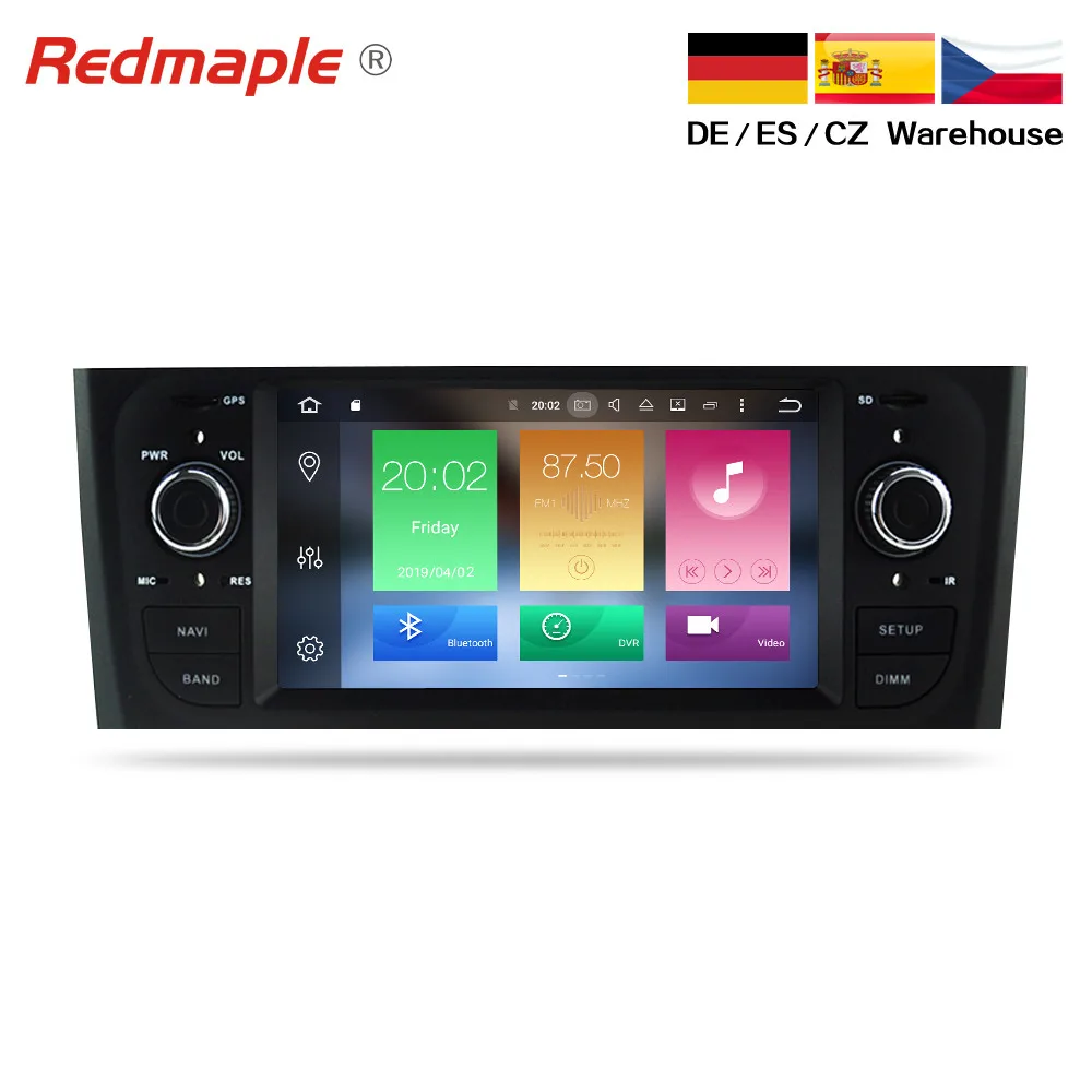 IPS 4G RAM Android 9 0 автомобильное радио GPS DVD Мультимедиа Стерео для Fiat Grande Punto Linea 2006 2012