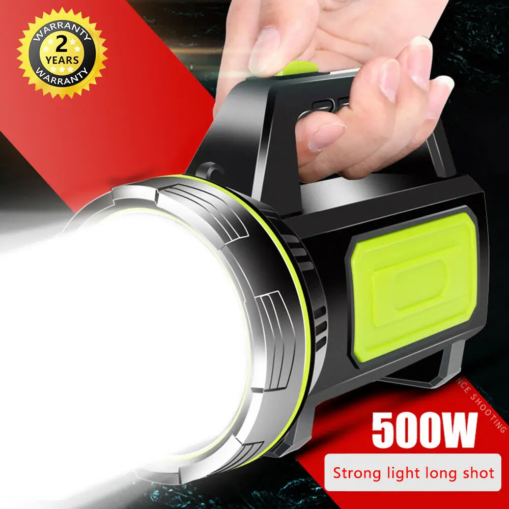 WAKYME 6000mAh USB Charging LED Work Light Portable Spotlight 500W Torch Outdoor Camping Lantern Searchlight Flashlight
WAKYME 6000mAh USB Charging LED Work Light Portable Spotlight 500W Torch Outdoor Camping Lantern Searchlight Flashlight