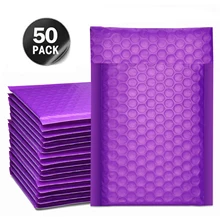 Purple 50pcs Mailer Poly Bubble Padded Bubble Mailer Mailing Envelopes for Packaging Self Seal Shipping Bag Black White and Pink
Purple 50pcs Mailer Poly Bubble Padded Bubble Mailer Mailing Envelopes for Packaging Self Seal Shipping Bag Black White and Pink