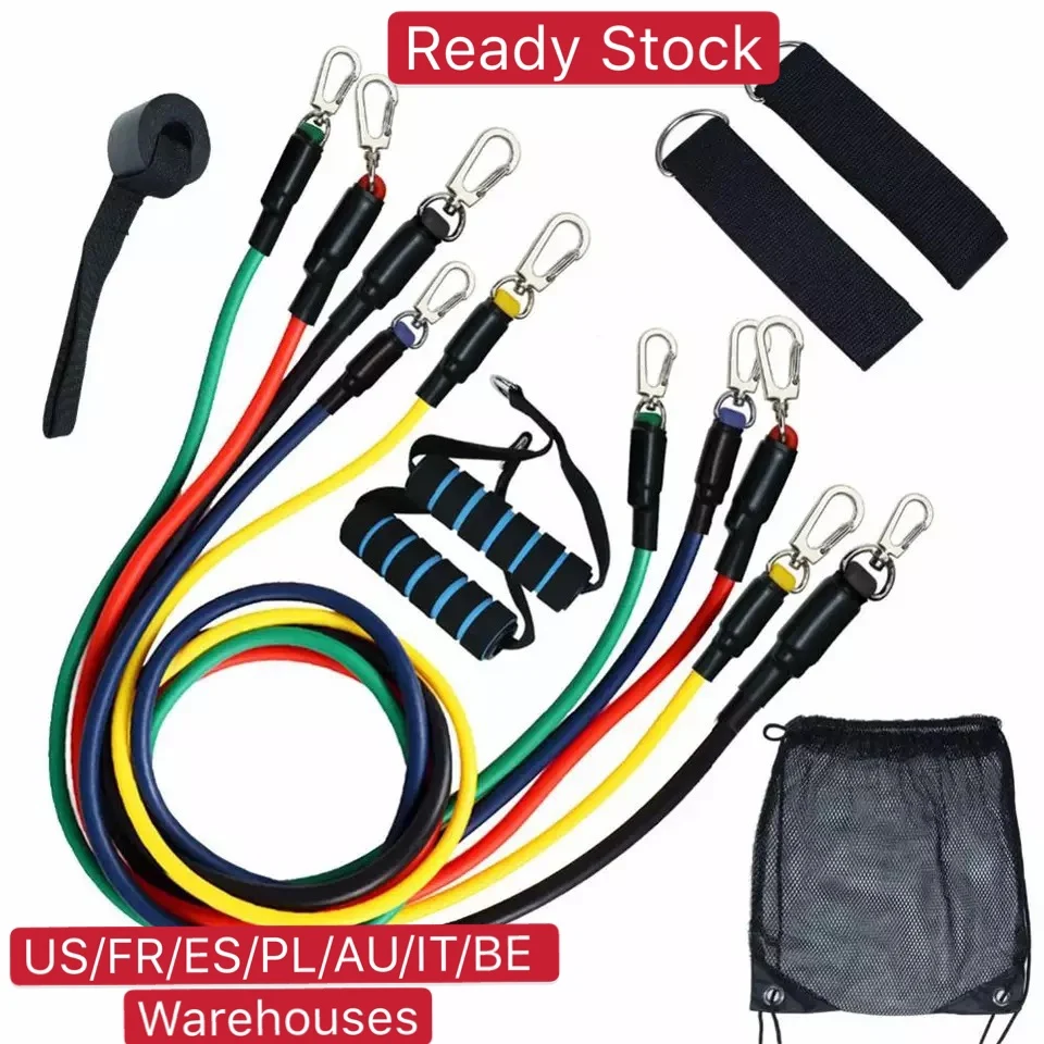 11pcs/set Pull Rope Fitness Exercises Resistance Bands Latex Tubes Pedal Excerciser Body Training Workout Yoga
11pcs/set Pull Rope Fitness Exercises Resistance Bands Latex Tubes Pedal Excerciser Body Training Workout Yoga