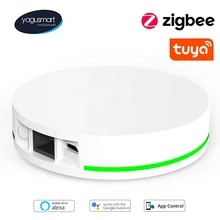 Yagusmart Tuya Zigbee Gateway Zigbee 3.0 Wired Hub with Network Cable Socket Wired Connection Alexa Google Home Remote Control
Yagusmart Tuya Zigbee Gateway Zigbee 3.0 Wired Hub with Network Cable Socket Wired Connection Alexa Google Home Remote Control