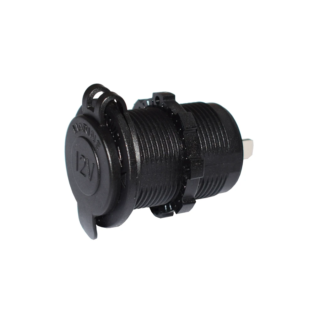 Cigarette Lighter Socket 12V/24VWaterproof Car Boat Motorcycle Cigarette Lighter Sockets Power Plug Outlet
Cigarette Lighter Socket 12V/24VWaterproof Car Boat Motorcycle Cigarette Lighter Sockets Power Plug Outlet