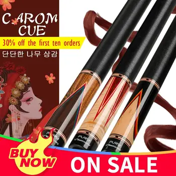 SEA-EYE&FURY Carom Cue 3 Cushion Game Cue Stick Professional Carom Billiard Cue Korean Taper 11.8mm Tip Selected Canadian Maple
SEA-EYE&FURY Carom Cue 3 Cushion Game Cue Stick Professional Carom Billiard Cue Korean Taper 11.8mm Tip Selected Canadian Maple