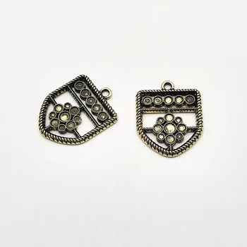 New arrival! 22x17mm 100Pcs Zinc alloy shield shape charm for Earring DIY Making, Jewelry Accessories Findings & Component
New arrival! 22x17mm 100Pcs Zinc alloy shield shape charm for Earring DIY Making, Jewelry Accessories Findings & Component