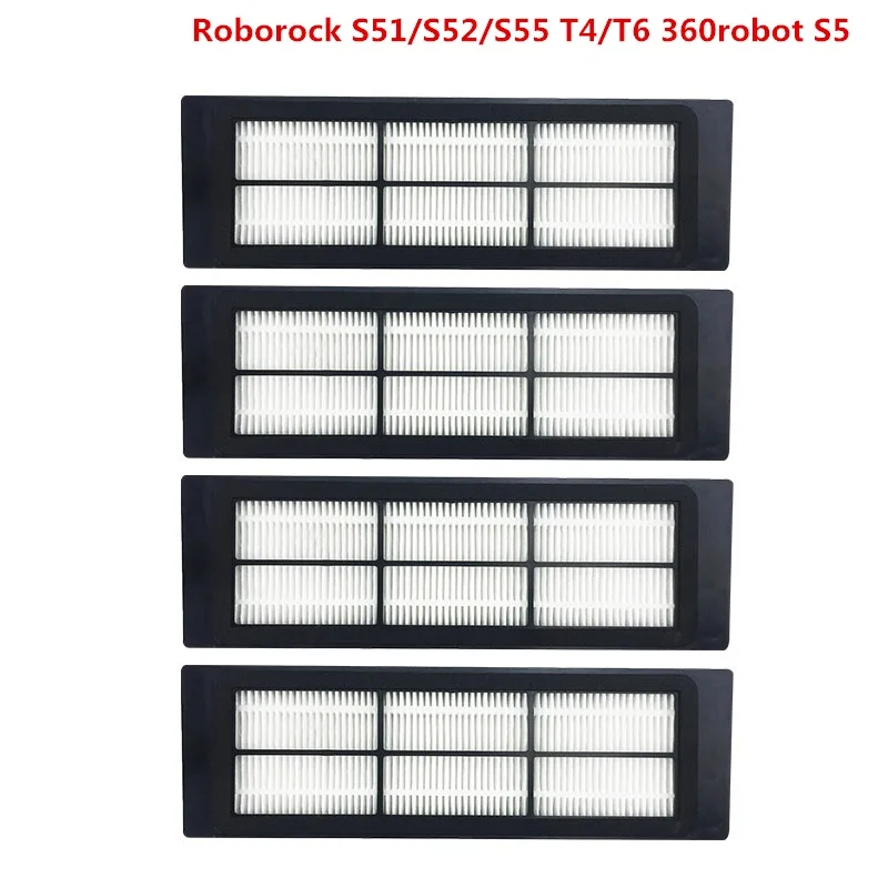4Pcs General Waterproof Washable HEPA Filter for xiaomi Roborock S51/S52/S55 T4/T6 360robot S5 Sweeping Robot Parts Replacement
4Pcs General Waterproof Washable HEPA Filter for xiaomi Roborock S51/S52/S55 T4/T6 360robot S5 Sweeping Robot Parts Replacement