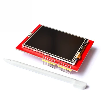 LCD module TFT 2.4 inch TFT LCD screen for Arduino UNO R3 Board and support mega 2560 with Touch pen ,UNO R3
LCD module TFT 2.4 inch TFT LCD screen for Arduino UNO R3 Board and support mega 2560 with Touch pen ,UNO R3