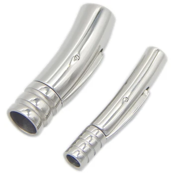 20pcs/lot engrave logo hole:3/4/5/6mm Stainless Steel Press Open Clasps Tube Buckle Connector for Bracelets DIY Jewelry Making 
20pcs/lot engrave logo hole:3/4/5/6mm Stainless Steel Press Open Clasps Tube Buckle Connector for Bracelets DIY Jewelry Making