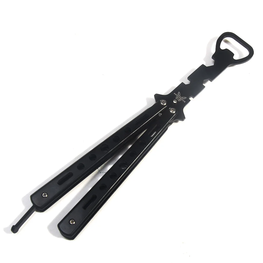 Butterfly Bottle Opener Beer Multi-Purpose Stainless Steel Bar Supplies Kitchen Knife Style Trainer Black Tool
Butterfly Bottle Opener Beer Multi-Purpose Stainless Steel Bar Supplies Kitchen Knife Style Trainer Black Tool