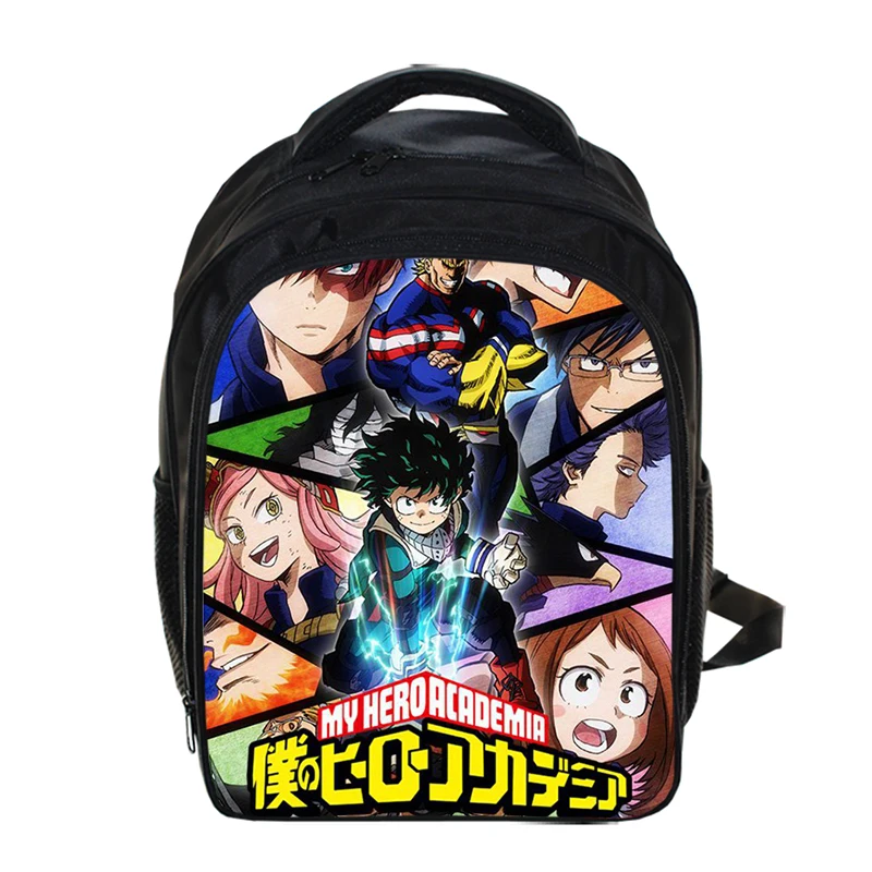 13 Inch Anime Boku No Hero Academia Cartoon Kids Backpack Kindergarten School Bag Children Printing Backpack Girls Boys Mochila
13 Inch Anime Boku No Hero Academia Cartoon Kids Backpack Kindergarten School Bag Children Printing Backpack Girls Boys Mochila