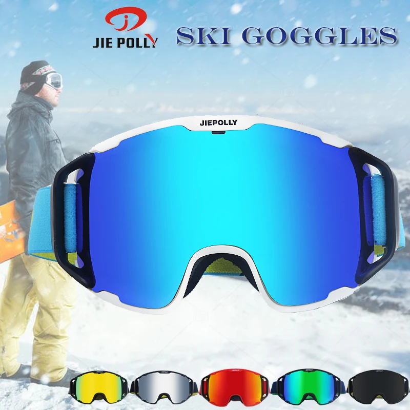 Ski Goggles Universal Men Women Snowboard Goggles Glasses for Skiing UV400 Protection Snow Skiing Glasses Anti-fog Ski Mask
Ski Goggles Universal Men Women Snowboard Goggles Glasses for Skiing UV400 Protection Snow Skiing Glasses Anti-fog Ski Mask