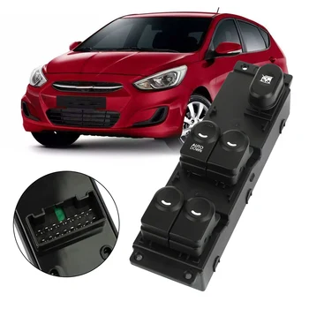 Areyourshop Power Main Window Switch Fits for Hyundai Accent Solaris 2011-2017 93570-1R101 Car Interior Accessories Parts
Areyourshop Power Main Window Switch Fits for Hyundai Accent Solaris 2011-2017 93570-1R101 Car Interior Accessories Parts