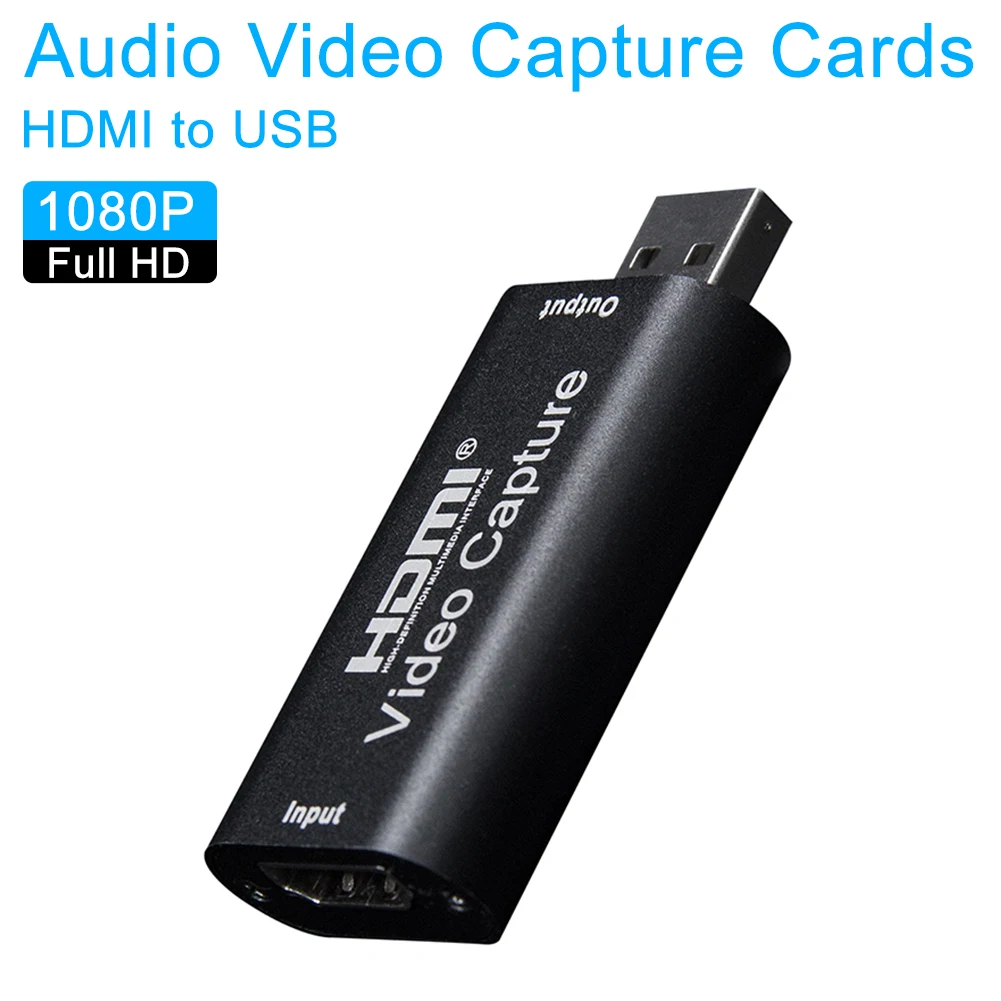 4K 1080P HDMI To USB2.0 Video Graphics Capture Card Game Recording Box for Computer Youtube OBS Etc. Live Streaming Broadcast
4K 1080P HDMI To USB2.0 Video Graphics Capture Card Game Recording Box for Computer Youtube OBS Etc. Live Streaming Broadcast