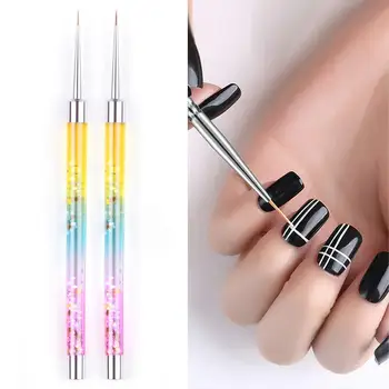 Rainbow Nail Liner Brush Lines Striping Painting Liquid Brushes Art Salon Nail Tool Glitter Manicure N7T4
Rainbow Nail Liner Brush Lines Striping Painting Liquid Brushes Art Salon Nail Tool Glitter Manicure N7T4