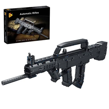 1133+Pcs Simulation Mechanical Weapon Building Blocks Toy Type-95 Blaster Model Shooting Blaster Toy For Children Education Toys
1133+Pcs Simulation Mechanical Weapon Building Blocks Toy Type-95 Blaster Model Shooting Blaster Toy For Children Education Toys
